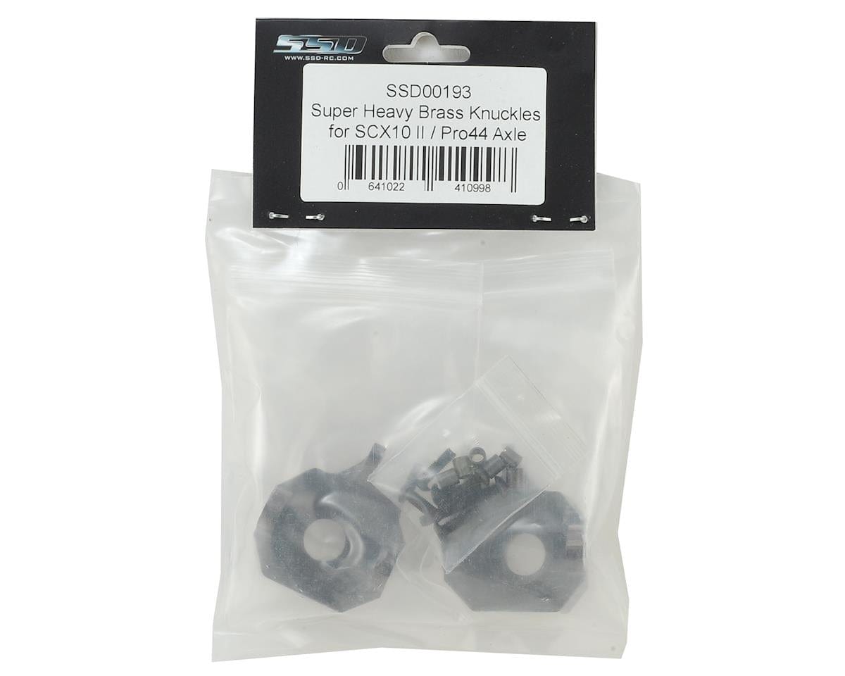 SSD RC SCX10 II AR44 Heavy Brass Steering Knuckles SSD RC RC CARS - PARTS