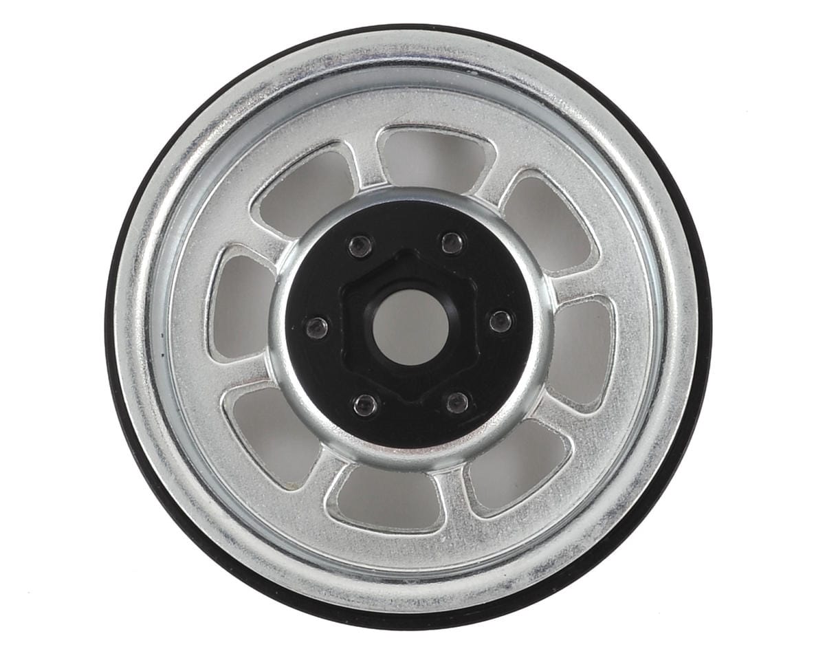 SSD RC Trail 1.9inch Steel Beadlock Crawler Wheels (Silver) (2) SSD RC RC CARS - PARTS