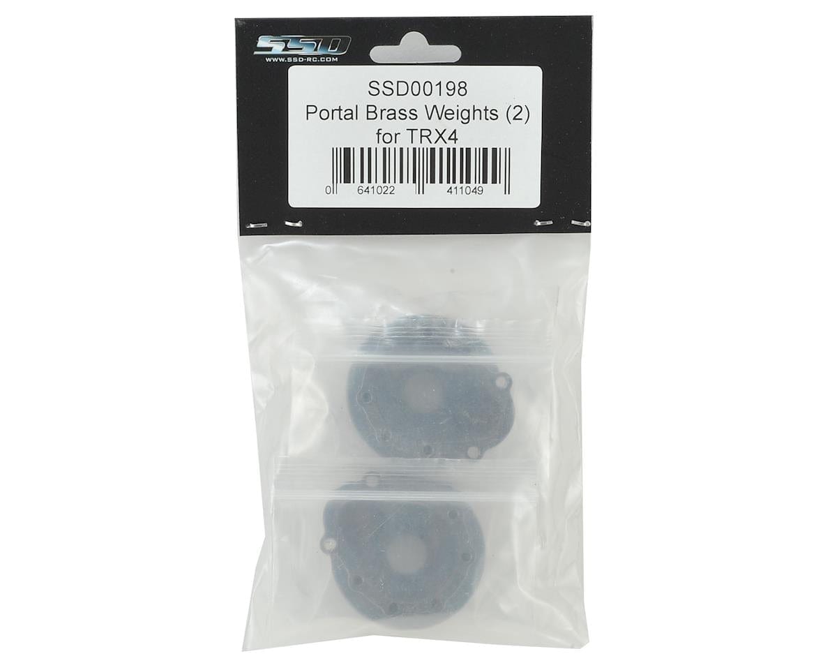 SSD RC TRX4 Portal Brass Weights SSD RC RC CARS - PARTS