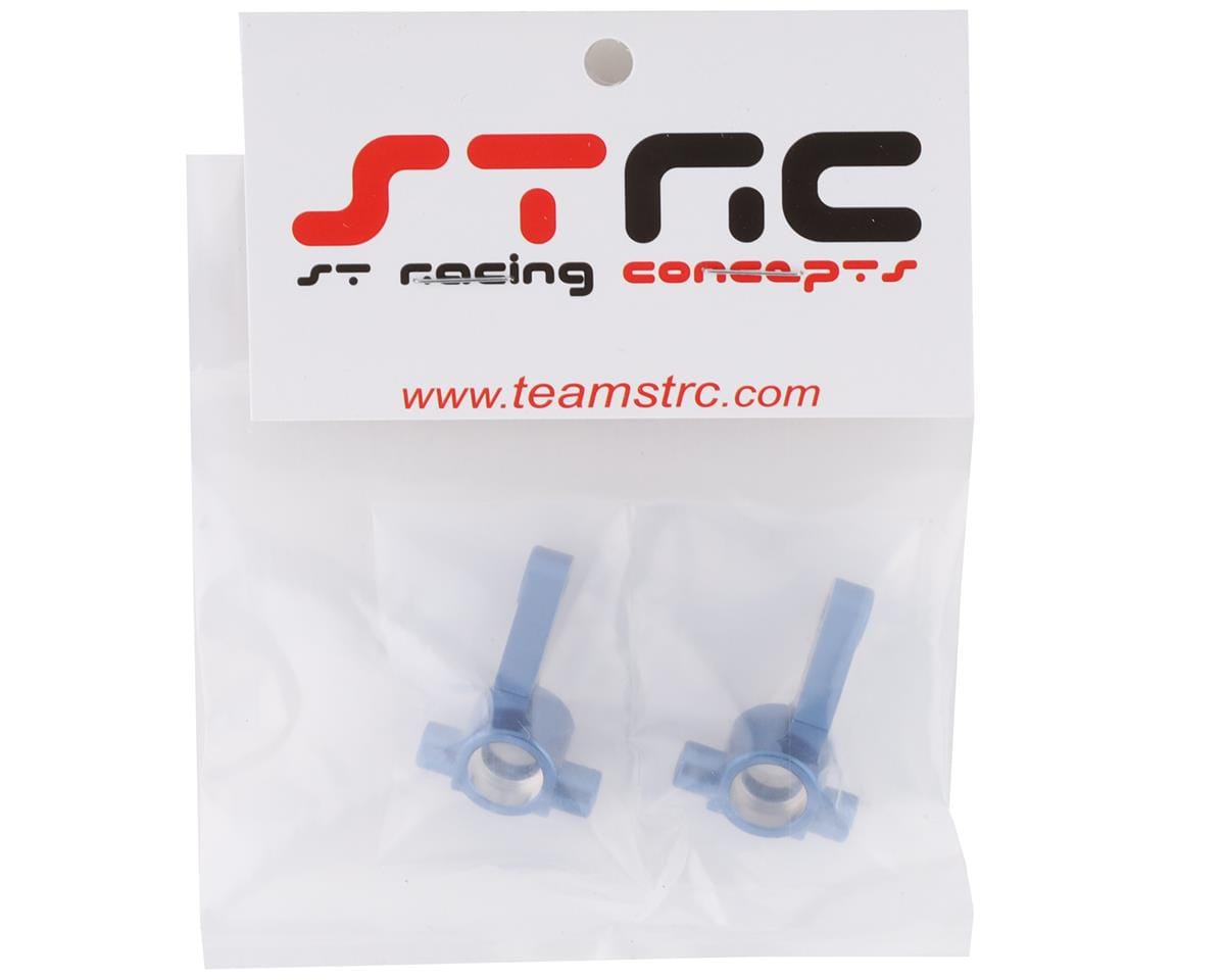 ST Racing Concepts DR10 Aluminum Steering Knuckles (Blue) (2) ST Racing Concepts RC CARS - PARTS