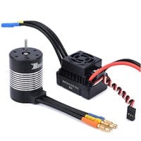 Surpass Hobby Rocket Waterproof Sensorless Motor 3100KV + 60A ESC Combo Surpass Hobby RC CARS - PARTS