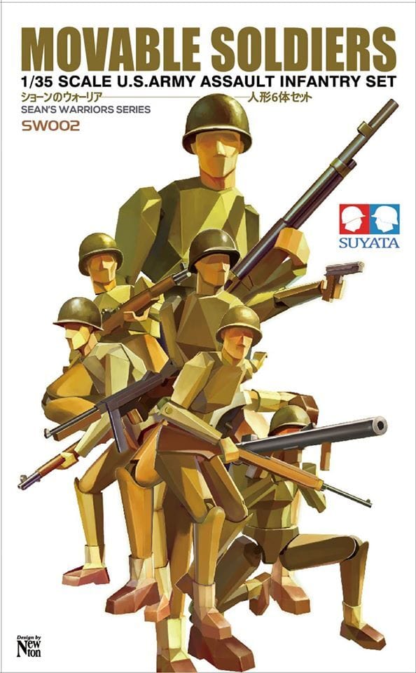 Suyata SW-002 Movable Soldiers Plastic Model Kit Suyata PLASTIC MODELS