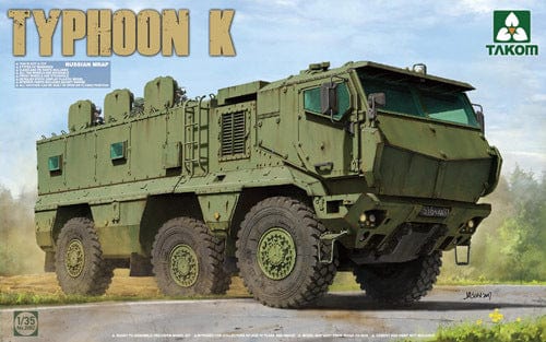 Takom 2082 1/35 Russian MRAP Typhoon-K Plastic Takom PLASTIC MODELS