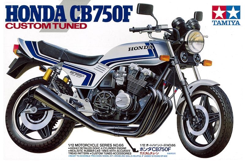 Tamiya 1/12 Honda Cb750F Custom Tuned Tamiya PLASTIC MODELS