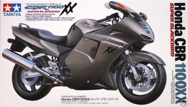 Tamiya 1/12 Honda Cbr1100Xx Super Blackbird Tamiya PLASTIC MODELS
