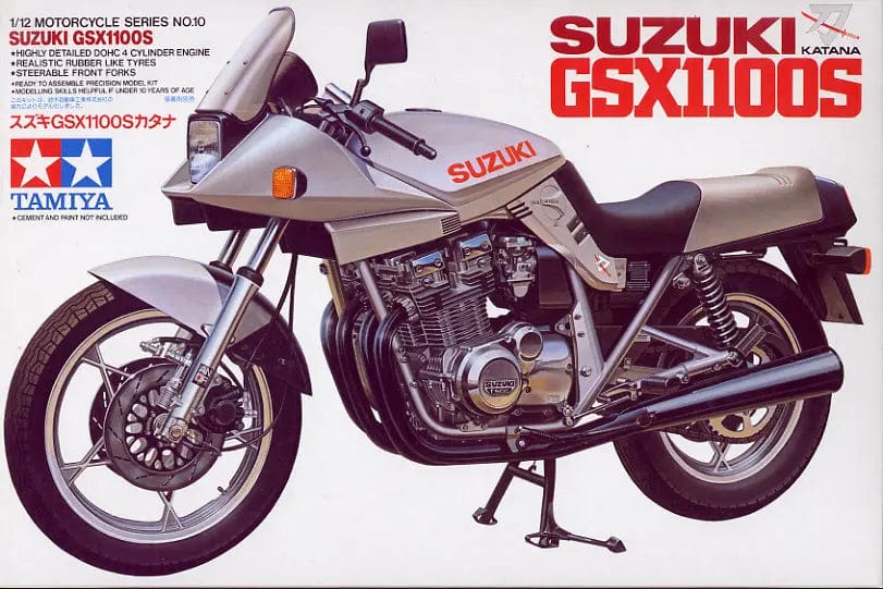 Tamiya 1/12 Suzuki Gsx1100S Katana Tamiya PLASTIC MODELS