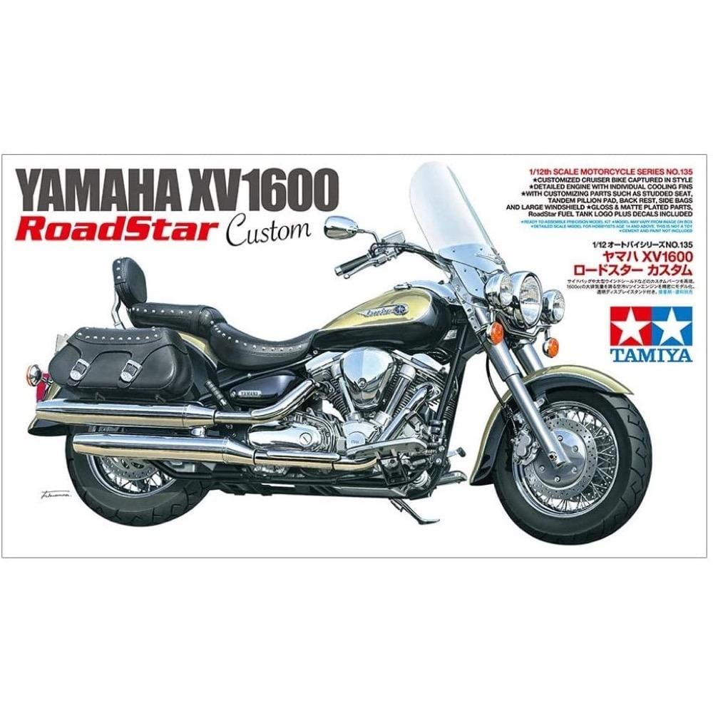 Tamiya 1/12 Yamaha XV1600 Roadstar Custom Tamiya PLASTIC MODELS