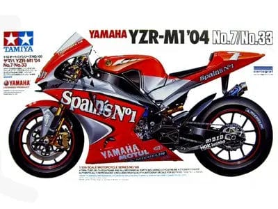 Tamiya 1/12 Yamaha Yzr-M1 04 No7/33 Tamiya PLASTIC MODELS