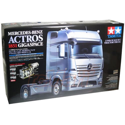 Tamiya 1/14 Mercedes Actros 1851 Gigaspace Kit Tamiya RC CARS