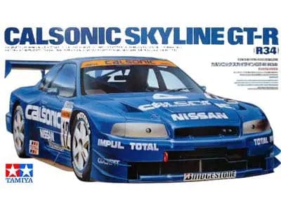 Tamiya 1/24 Calsonic Skyline Gt-R R34 Tamiya PLASTIC MODELS