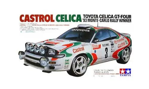 Tamiya 1/24 Castrol Toyota Celica Gt-Four 93 Monte Carlo Tamiya PLASTIC MODELS