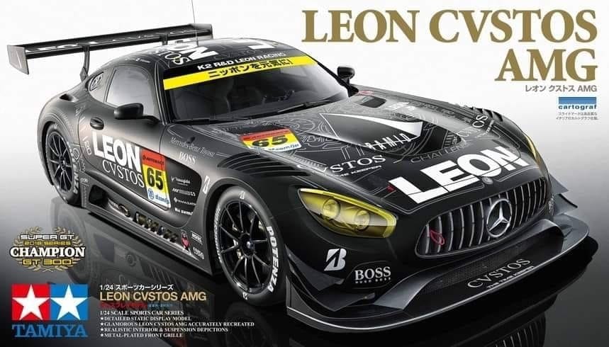 Tamiya 1/24 Leon Cvstos Amg Tamiya PLASTIC MODELS