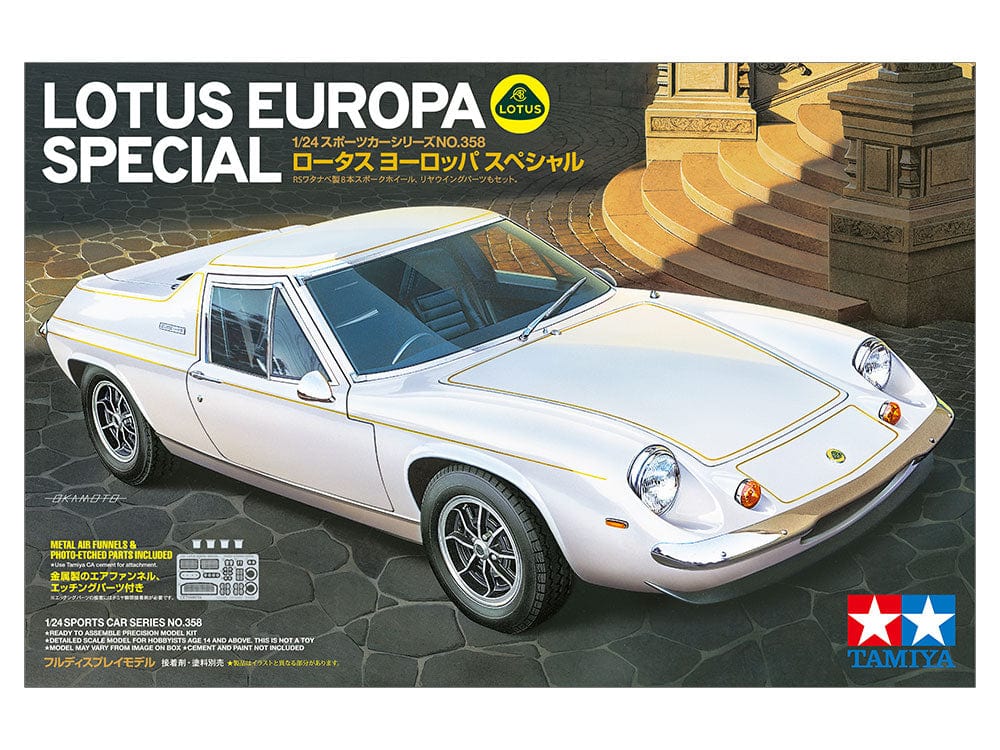 Tamiya 1/24 Lotus Europa Special Tamiya PLASTIC MODELS