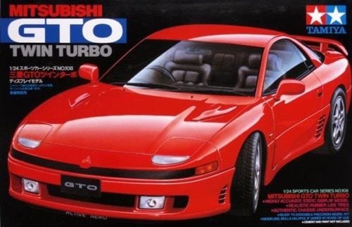 Tamiya 1/24 Mitsubishi Gto Twin Turbo Tamiya PLASTIC MODELS
