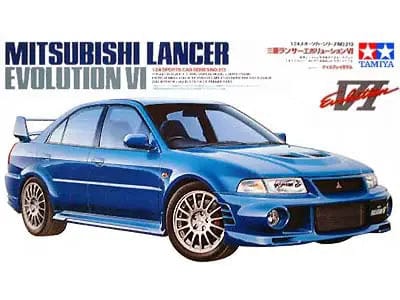 Tamiya 1/24 Mitsubishi Lancer Evolution Vi Tamiya PLASTIC MODELS