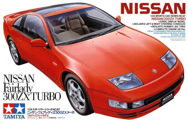 Tamiya 1/24 Nissan Fairlady 300Zx Turbo Tamiya PLASTIC MODELS