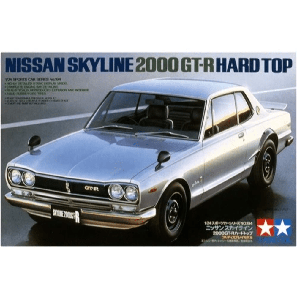Tamiya 1/24 Nissan Skyline 2000 Gt-R Hard Top Tamiya PLASTIC MODELS
