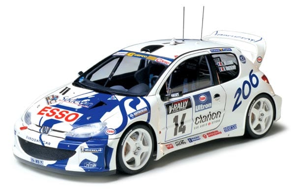 Tamiya 1/24 Peugeot 206 Wrc Tamiya PLASTIC MODELS
