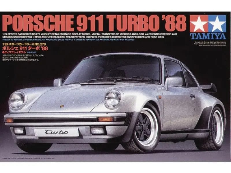 Tamiya 1/24 Porsche 911 Turbo 1988 Tamiya PLASTIC MODELS