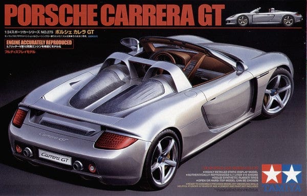Tamiya 1/24 Porsche Carrera Gt Tamiya PLASTIC MODELS