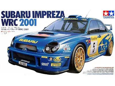 Tamiya 1/24 Subaru Impreza Wrc 2001 Tamiya PLASTIC MODELS