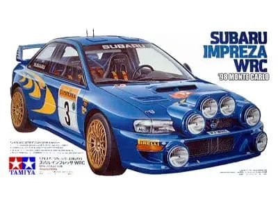 Tamiya 1/24 Subaru Impreza Wrc 98 Monte Carlo Tamiya PLASTIC MODELS