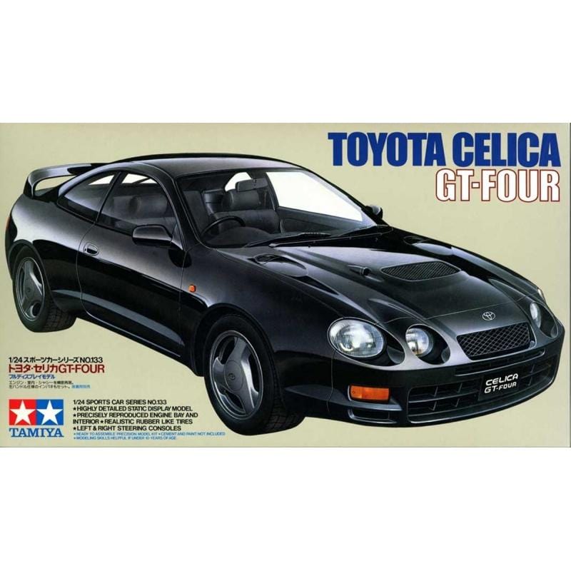 Tamiya 1/24 Toyota Celica Gt-Four Tamiya PLASTIC MODELS