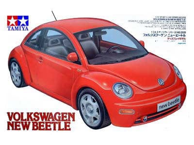 Tamiya 1/24 Volkswagen New Beetle Tamiya PLASTIC MODELS