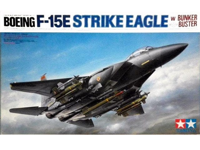 Tamiya 1/32 F-15E Strike Eagle Bunker Buster Tamiya PLASTIC MODELS