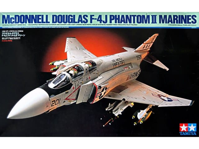 Tamiya 1/32 Mcdonnel Douglas F-4J Phantom Ii Marines Tamiya PLASTIC MODELS