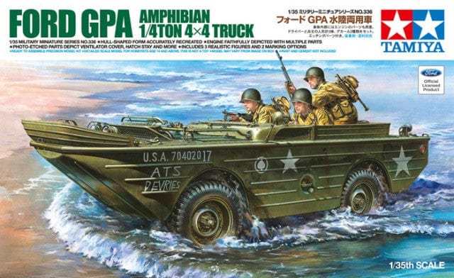 Tamiya 1/35 Ford Gpa Amphibian 4X4 Truck Tamiya PLASTIC MODELS