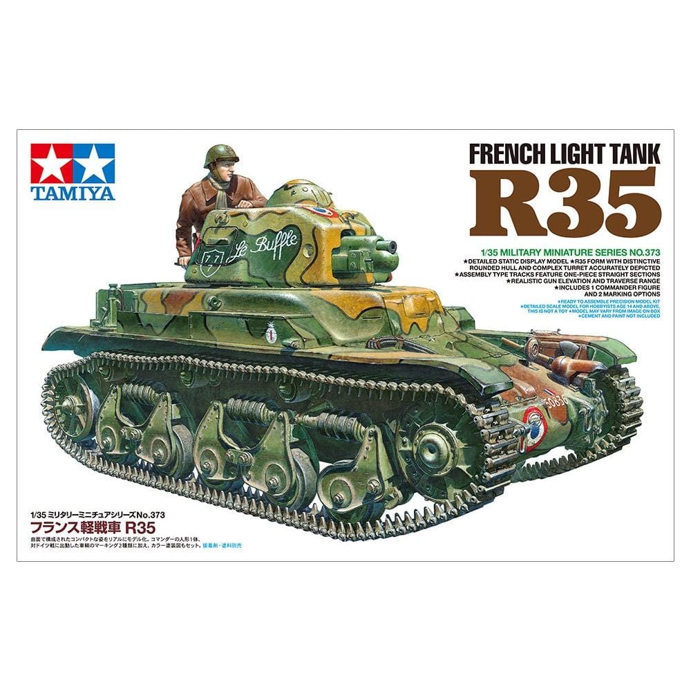 Tamiya 1/35 French Light Tank R35 Tamiya PLASTIC MODELS