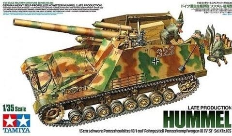 Tamiya 1/35 German Heavy Self-Propelled Howitzer Hummel Tamiya PLASTIC MODELS