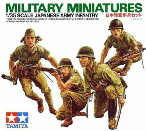 Tamiya 1/35 Japanese Army Infantry Tamiya PLASTIC MODELS