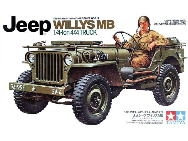 Tamiya 1/35 Jeep Willys Mb Tamiya PLASTIC MODELS