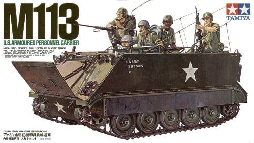 Tamiya 1/35 M113 Us Armoured Personnel Carrier Tamiya PLASTIC MODELS