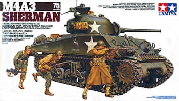 Tamiya 1/35 M4A3 Sherman With 75Mm Gun Tamiya PLASTIC MODELS