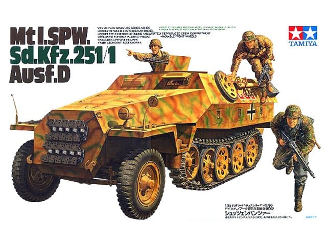 Tamiya 1/35 Mt1.Spw Sd.Kfz.251/1 Ausf.D Tamiya PLASTIC MODELS