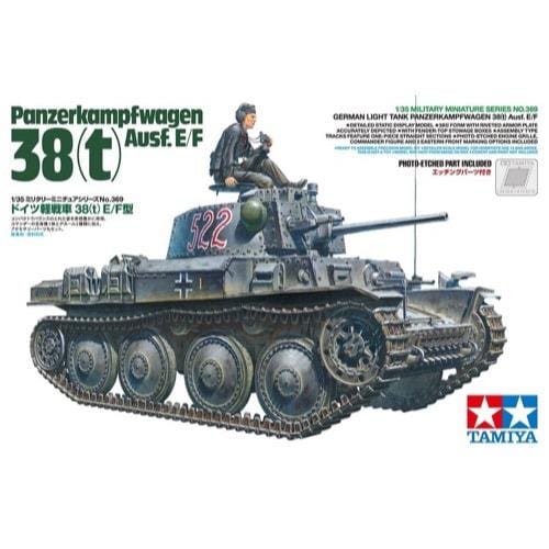 Tamiya 1/35 Panzerkampfwagen 38 (t) Ausf.E/F Tamiya PLASTIC MODELS