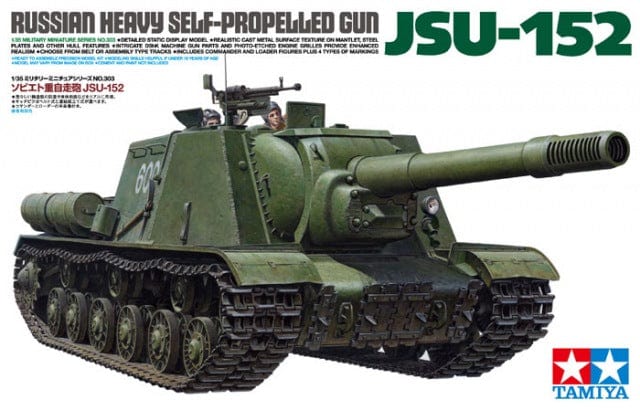 Tamiya 1/35 Russian Heavy Self-Propelled Gun Jsu-152 Tamiya PLASTIC MODELS