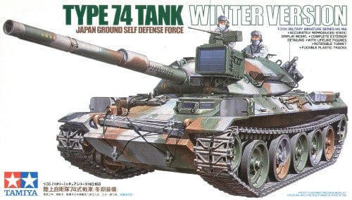 Tamiya 1/35 Type 74 Tank Winter Version Tamiya PLASTIC MODELS