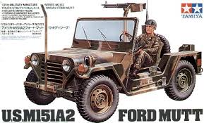 Tamiya 1/35 Us M151A2 Ford Mutt Tamiya PLASTIC MODELS