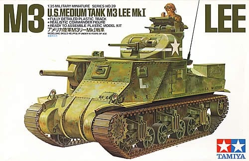 Tamiya 1/35 Us Medium Tank M3 Lee Mki Tamiya PLASTIC MODELS