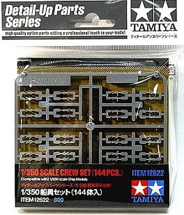 Tamiya 1/350 Crew Set Detail Parts Tamiya PLASTIC MODELS
