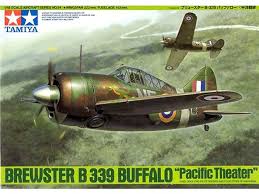 Tamiya 1/48 Brewster B-339 Buffalo Pacific Theater Tamiya PLASTIC MODELS