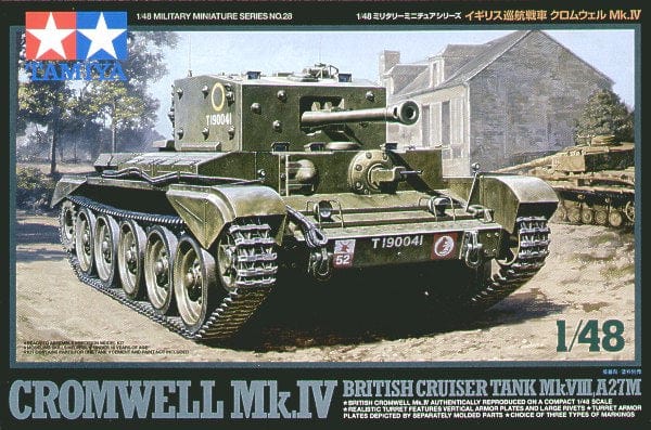 Tamiya 1/48 Cromwell Mk.Iv British Cruiser Tank Mk.Viii Tamiya PLASTIC MODELS
