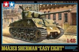 Tamiya 1/48 M4A3E8 Sherman Easy Eight Tamiya PLASTIC MODELS