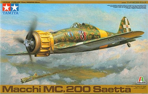 Tamiya 1/48 Macchi Mc.200 Tamiya PLASTIC MODELS