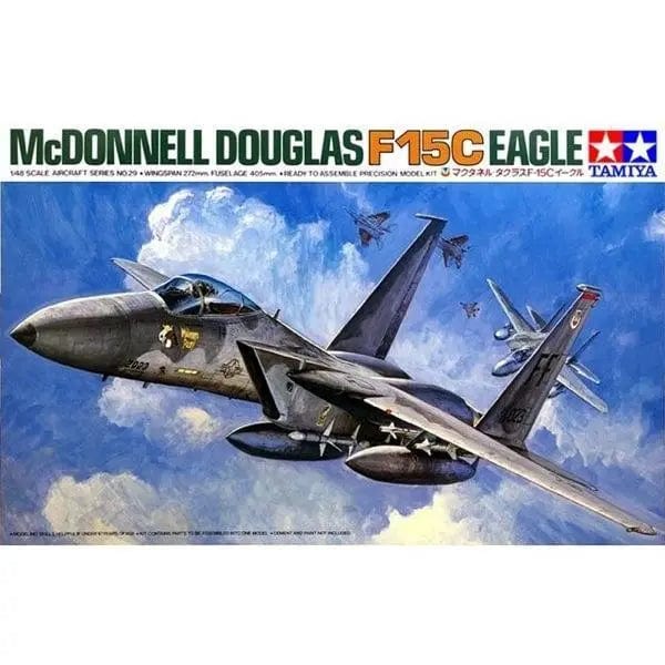 Tamiya 1/48 Mcdonnell Douglas Eagle F15C Tamiya PLASTIC MODELS