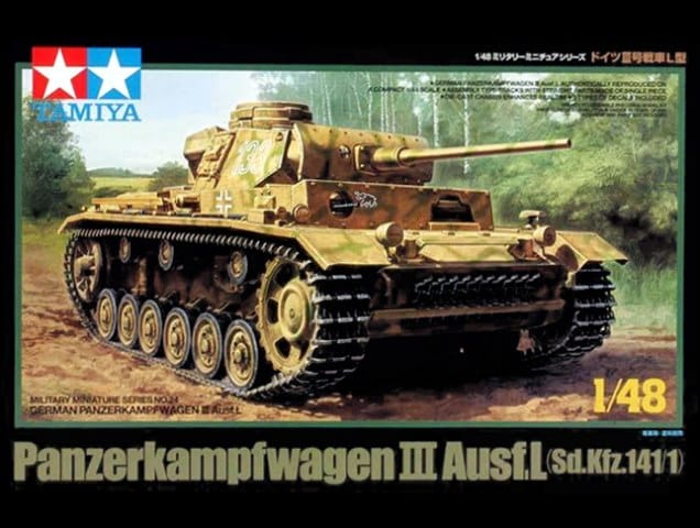 Tamiya 1/48 Panzerkampfwagen Iii Ausf.I Sd.Kfz 141.1 Tamiya PLASTIC MODELS